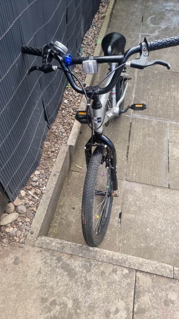 Kids Bike - Silver, Good Condition