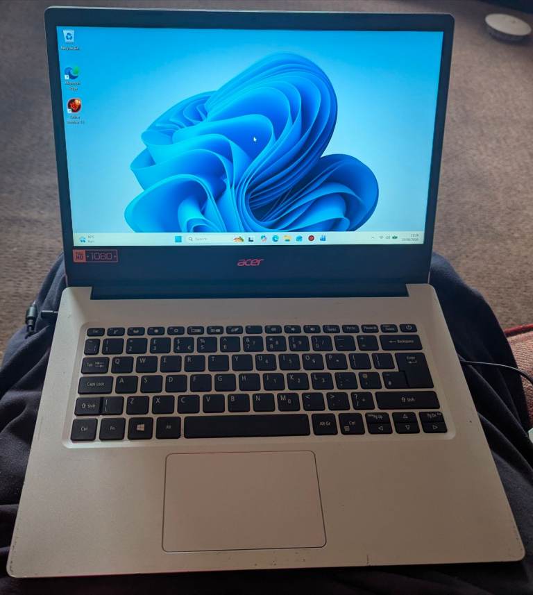 Acer Laptop with AMD Athlon Silver 3050U, 4GB RAM, 119GB Storage