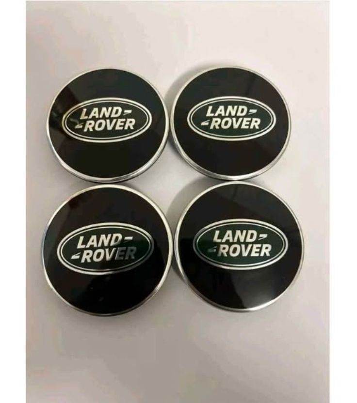 X4 LANDROVER CENTRE CAPS 68mm