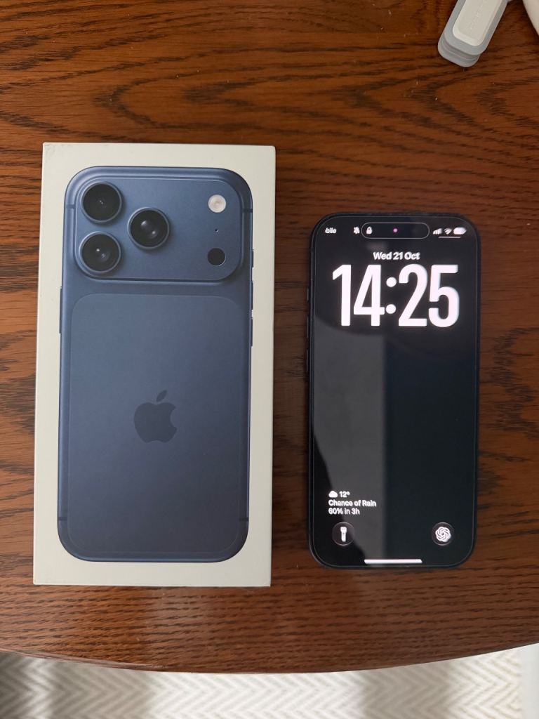iPhone 17 Pro - Blue, As Good As New, 256GB