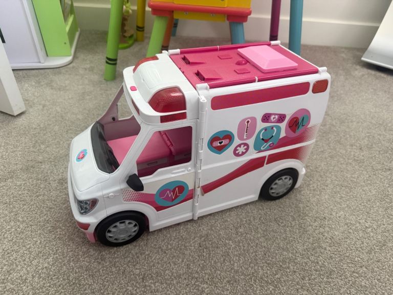 Barbie ambulance with all accessories 