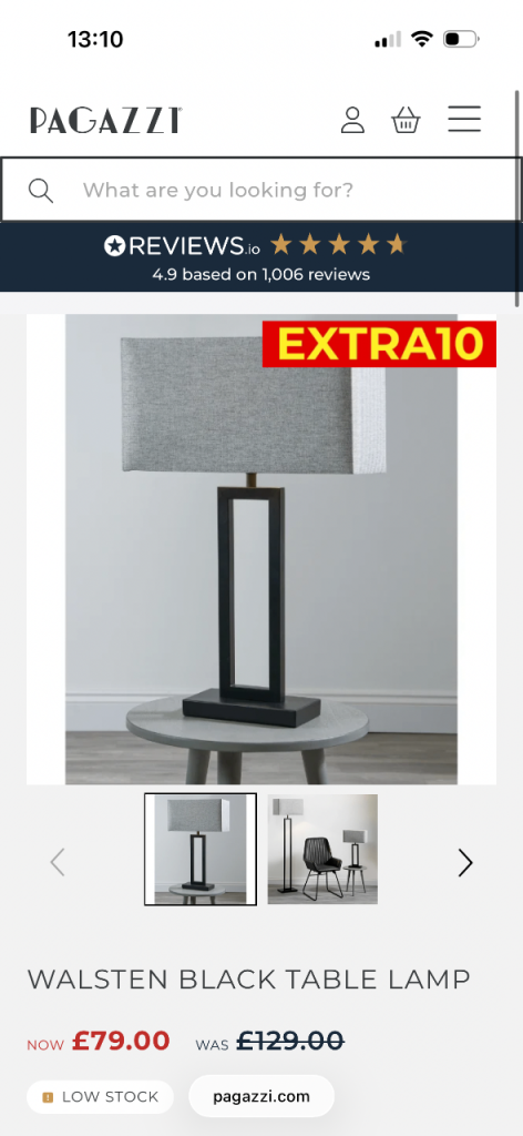 Pagazzi lamps 