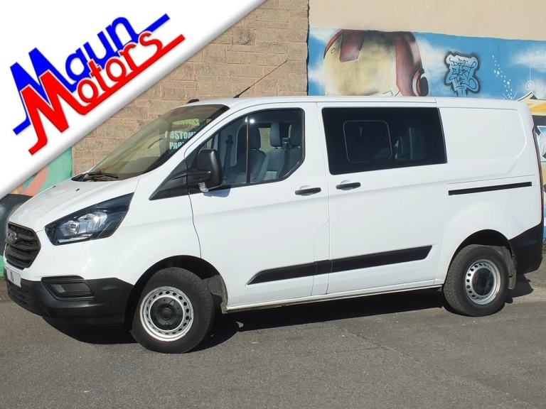 2020 "70" Ford Transit Custom 300 EcoBlue 130PS 'Leader' Double Cab-In CREW VAN
