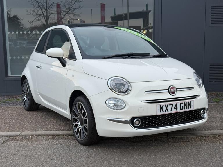 2024 Fiat 500 1.0 Mild Hybrid Top 3dr Hatchback Petrol Manual