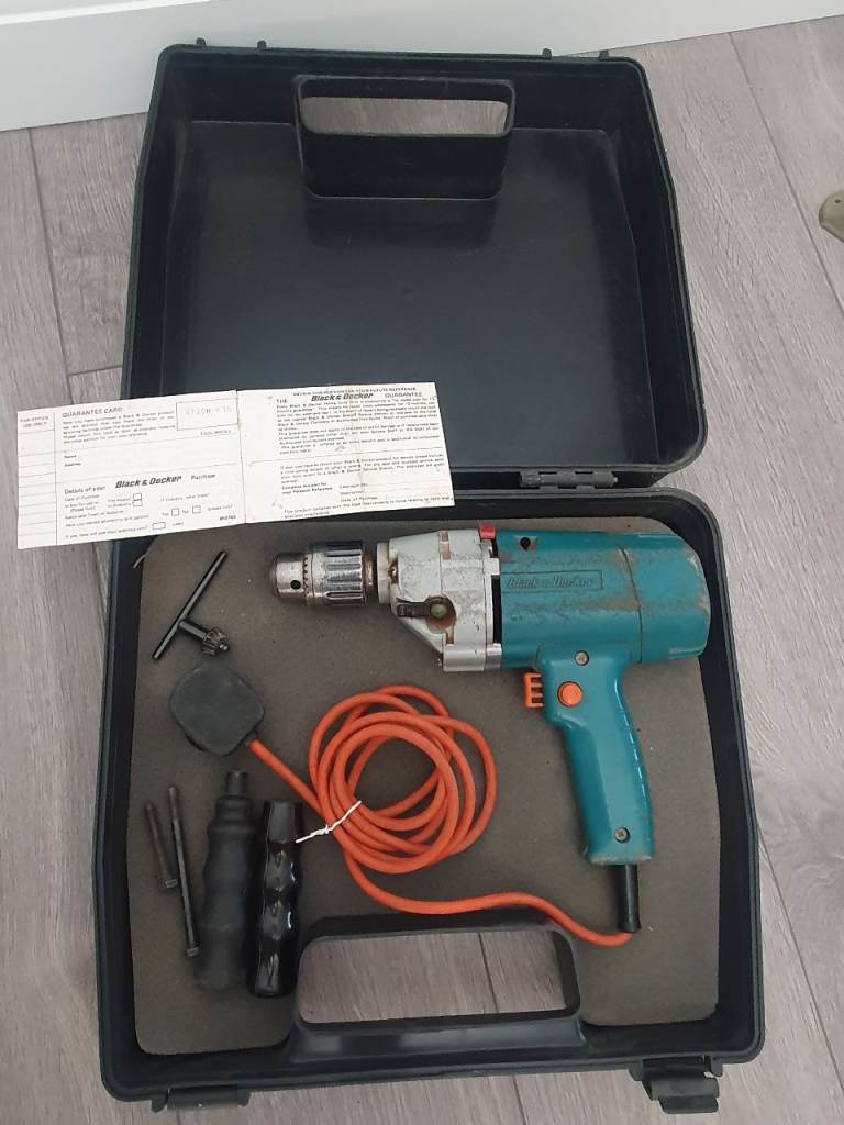 image for Vintage Black And Decker Drill
