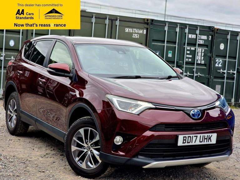 2017 Toyota RAV4 2.5 VVT-h Business Edition Plus SUV 5dr Petrol Hybrid CVT Euro 6 (s/s) (Saf SUV ...