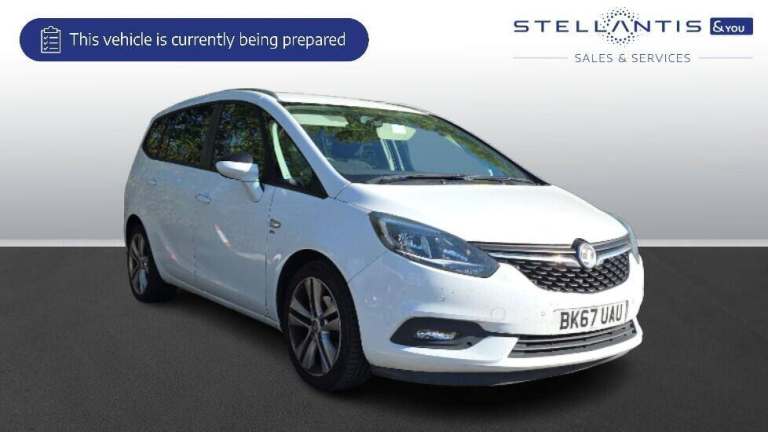 2017 Vauxhall Zafira 1.4T SRi Nav 5dr MPV PETROL Manual
