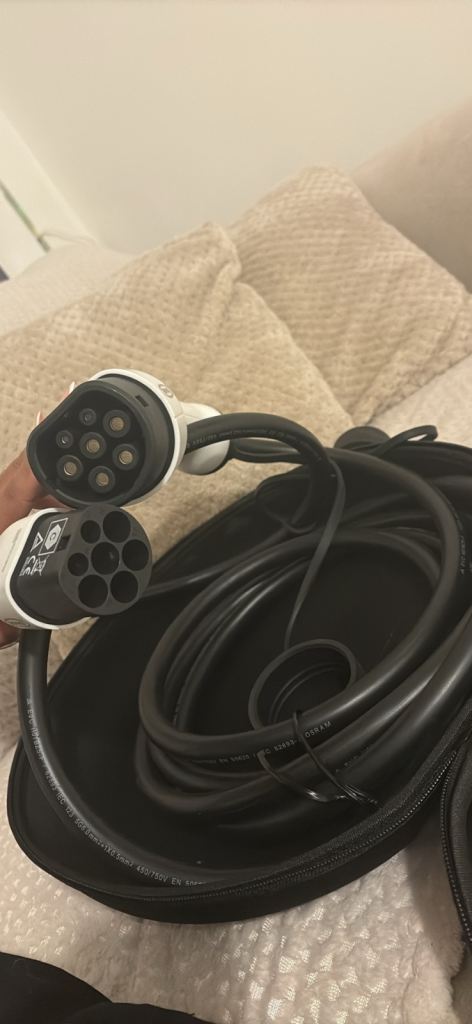 Ring EV Charge Cable Type2 Type2 32A 5m