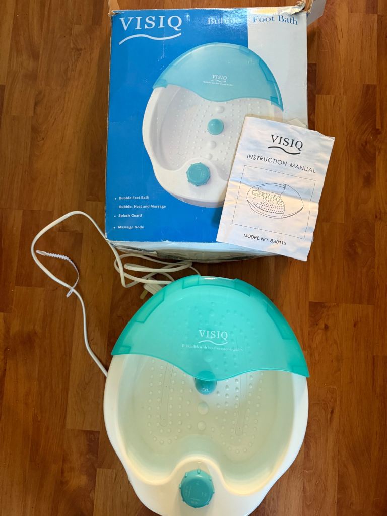 Visiq Bubble Foot Bath - VGC
