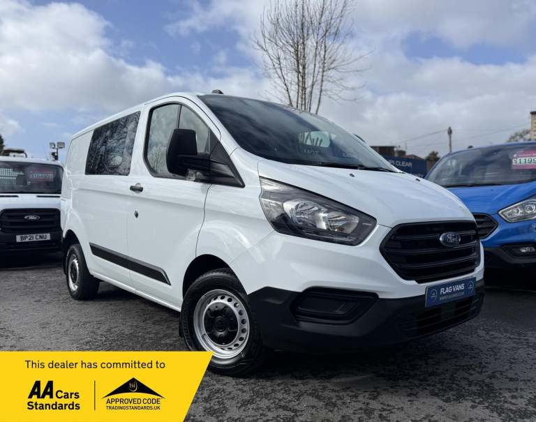 2022 Ford Transit Custom 2.0 300 EcoBlue Leader Crew Van Double Cab 5dr Diesel Manual L1 H1 Euro ...