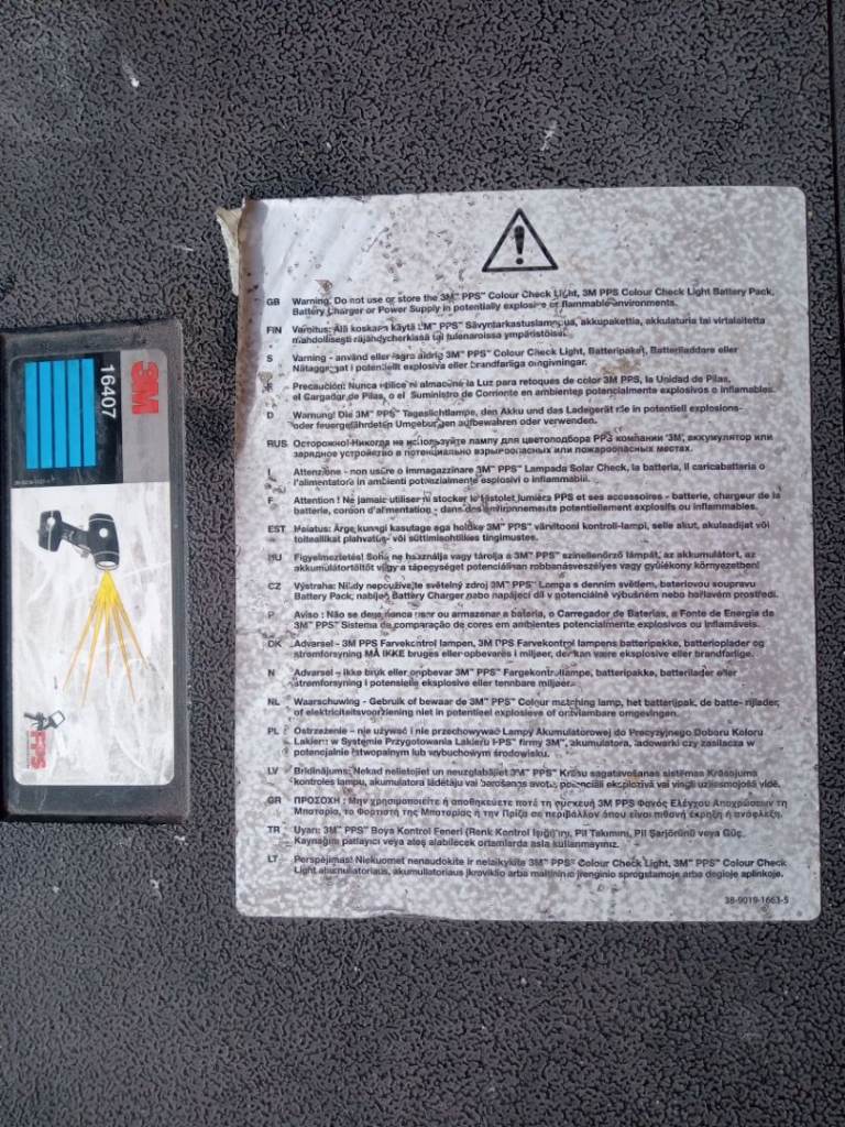 Bodyshop professional Colour Check Light