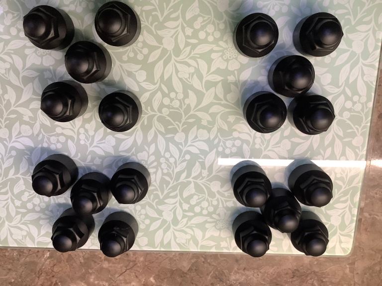 FORD TRANSIT GENUINE NUT COVERS