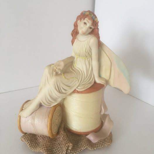Holland studio craft-Jenny Olivers Faeries-Porcelain- Isobel the silk Faerie