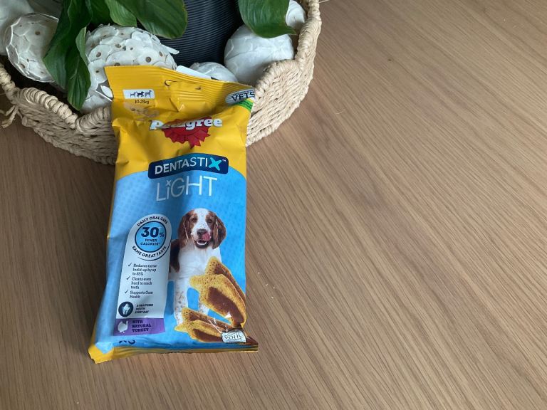 Dentastix light. chews for dogs medium size