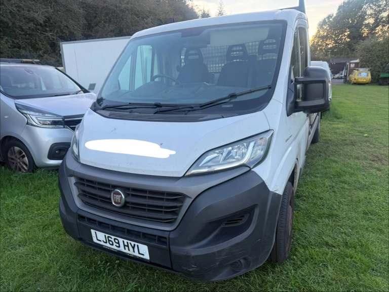 2019 Fiat Ducato 2.3 Multijet Steel Dropside 140 CHASSIS CAB Diesel Manual