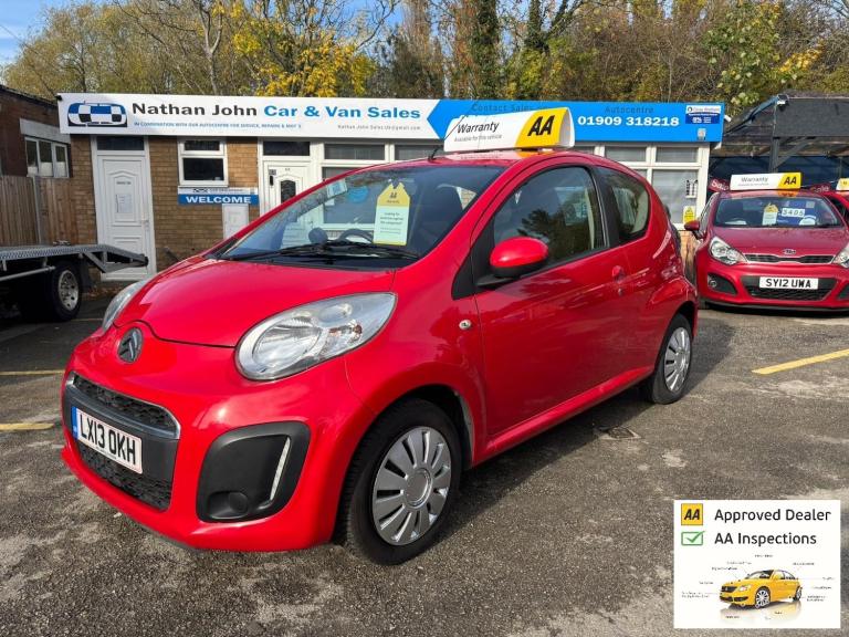 2013 Citroen C1 1.0i VTR Hatchback 3dr Petrol Manual Euro 5 (68 ps) Petrol