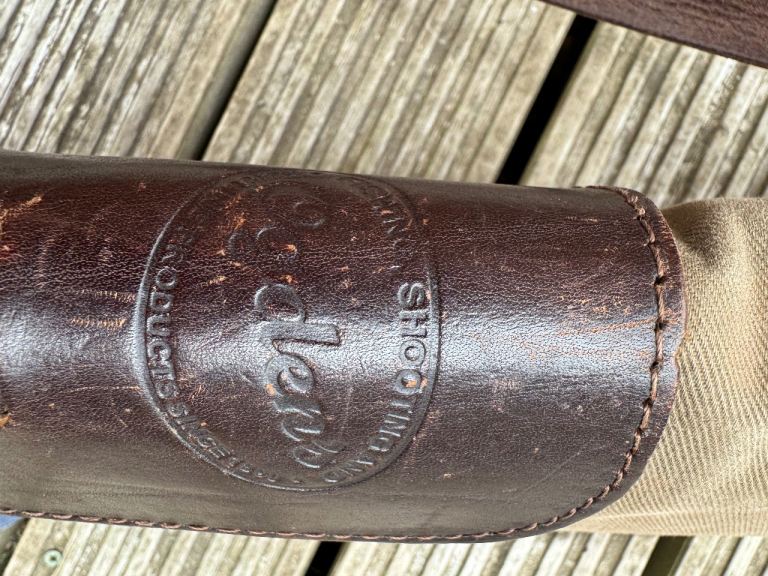 Ogdens canvas/leather gun slip