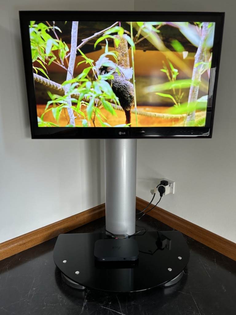 LG Flat Screen TV with Stand – Good Condition