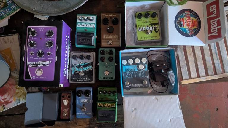 Various Guitar Bass Pedals – Good Condition