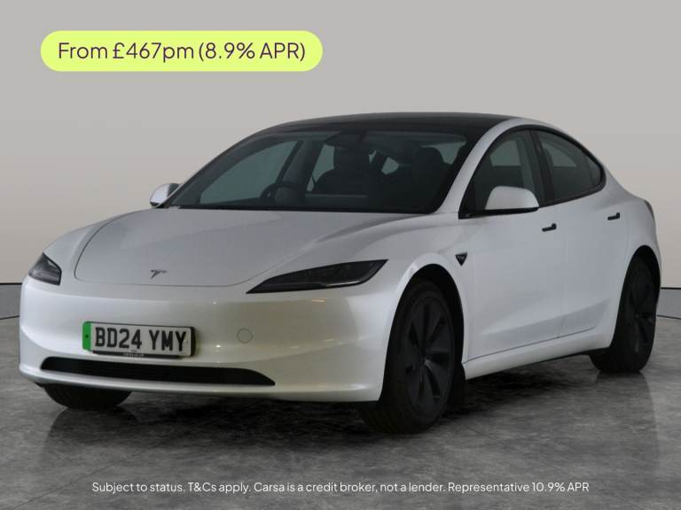 2024 Tesla Model 3 RWD 4dr Auto SALOON ELECTRIC Automatic