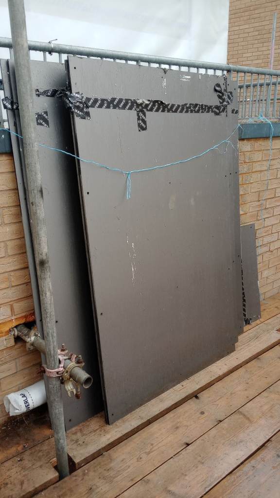 Cladding panels composite material 