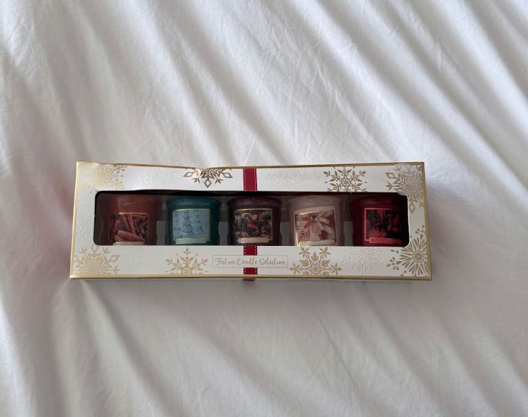 Starlytes set of 5 Festive Candle selection 