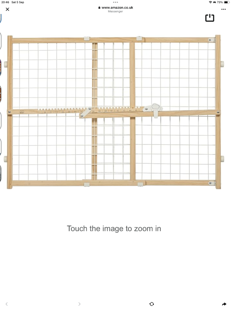MidWest Homes for Pets Wire Mesh Pet Safety Gate, Dog Gate 