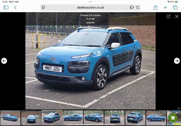 2017 Citroen C4 Cactus 1.2 PureTech [110] Flair 5dr HATCHBACK PETROL Manual