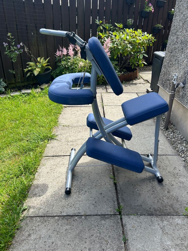 Eco postural Massage Chair – Blue, Very Good Condition