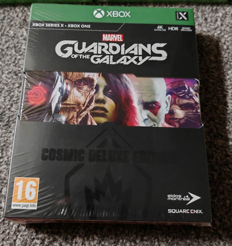 Marvel's Guardians Of The Galaxy Cosmic Deluxe Edition Xbox One / Series X: Brand New, Sealed