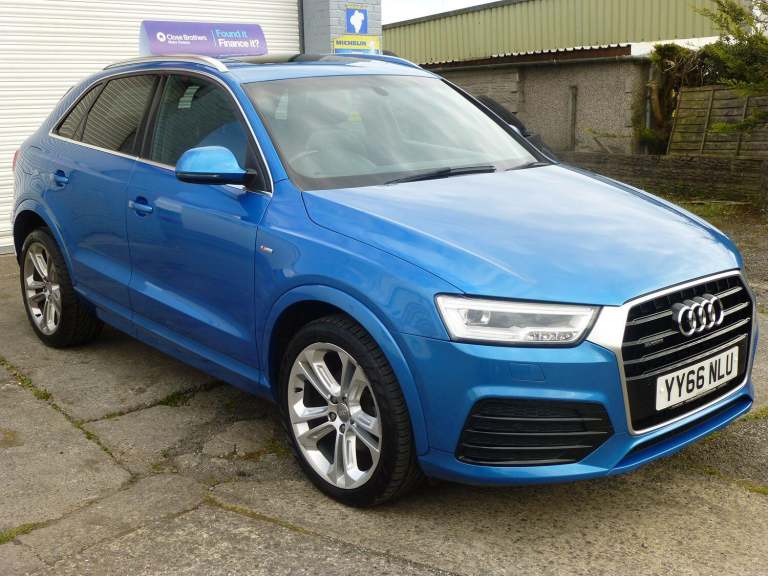 AUDI Q3 2.0 TDI QUATTRO 150 BHP EURO 6 ULEZ COMPLIANT S LINE PlUS EDITION 7 SPD