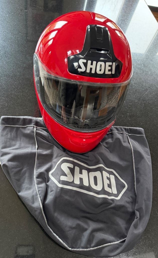 Shoei XR 800 Motorcycle Helmet Size 61cm Perfect Condition 