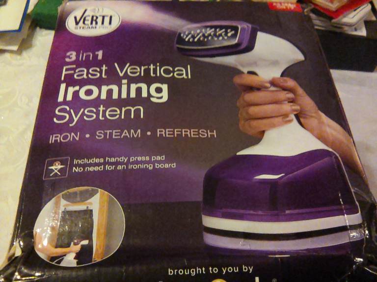 Verti 3 in 1, fast vertical ironing system 