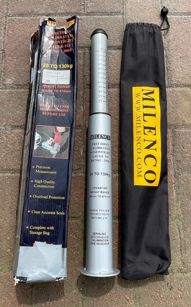 Milenco Caravan Nose Weight Gauge