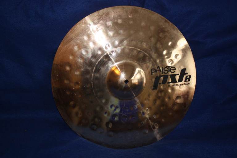Paiste PST8 Reflector Series 18in Medium Crash Cymbal ~ Weight 1400 grams ~ Like New ~ £90 ono