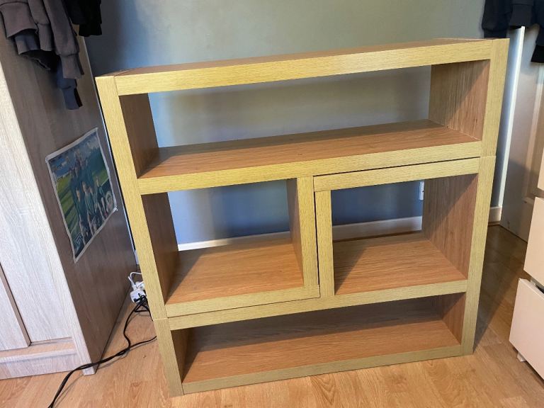 Pine Wooden Bookcase / Display Unit – Good Condition