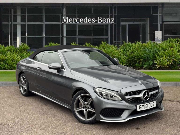 2018 Mercedes-Benz C Class C220d AMG Line 2dr Auto Convertible Diesel Automatic