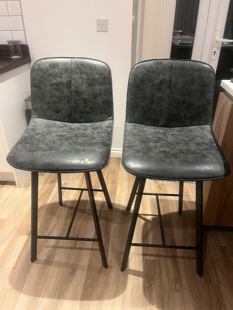Bar / Kitchen island stools - Sterling Home retail £150 each