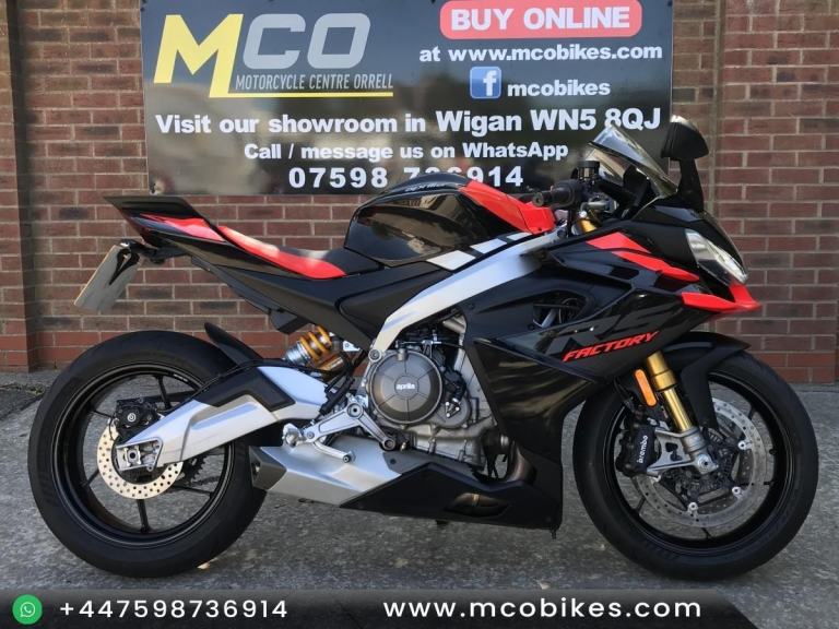 Aprilia RS660 Factory 2025/75 reg 1860 miles