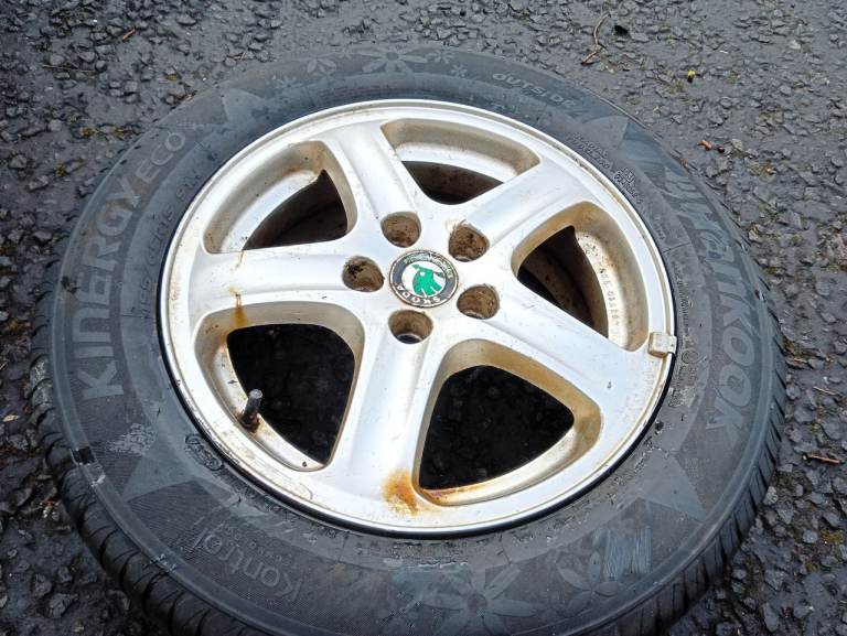 Skoda Octavia 5x112 15 Inch Alloy Wheels 