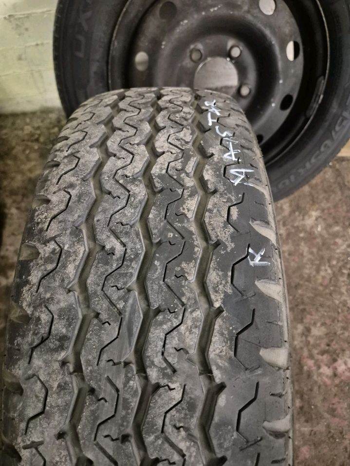 Renault master vauxhall movano spare wheel rim + tyre 195/65R16c 2002 -2010 #A