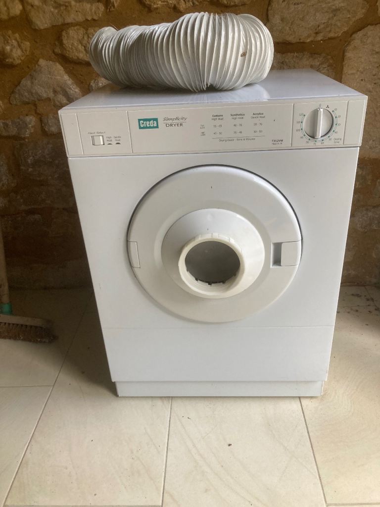 Creda T312VW Tumble Dryer with Vent Hose – Good Condition