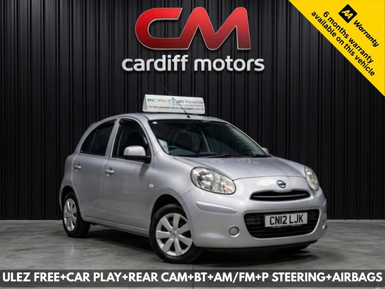 2012 Nissan Micra 1.2 DIG-S Acenta HATCHBACK Petrol Automatic
