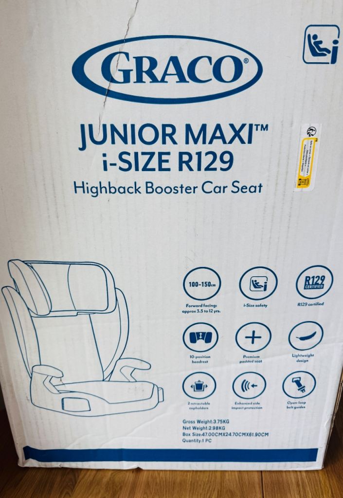 Graco Junior Maxi i-Size R129 Highback Booster Car Seat