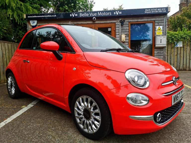 2017 Fiat 500 1.2 Lounge 3dr HATCHBACK Petrol Manual