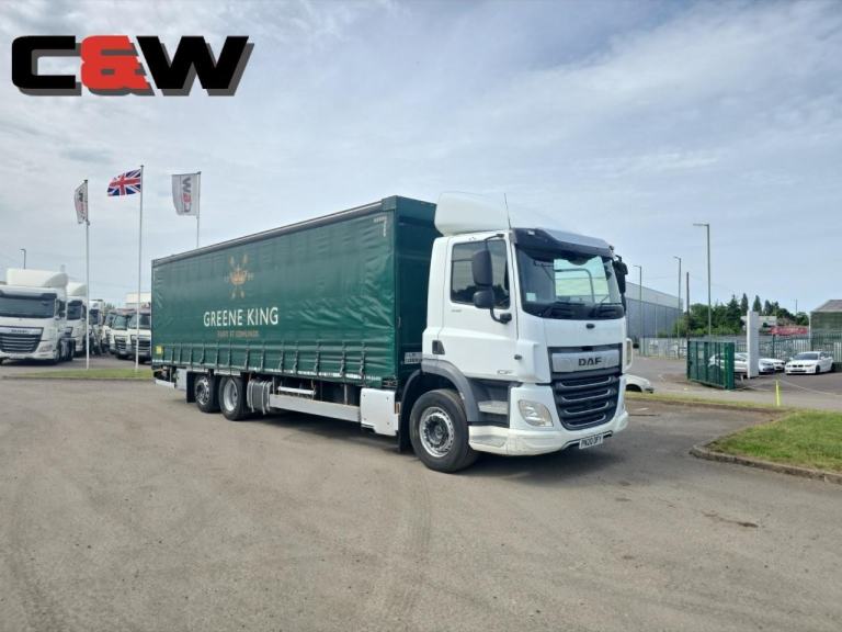 2020 (20) DAF FAN CF 340 6x2 26T Curtain side - 183,000Kms