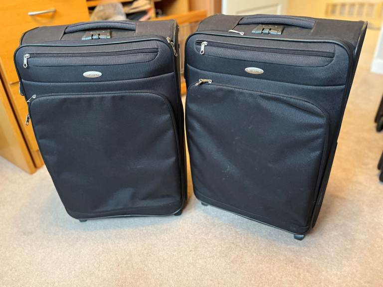 Samsonite soft fabric hold luggage