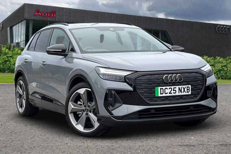 2025 Audi Q4 e-tron 210kW 45 82kWh Black Edition 5dr Auto SUV Electric Automatic