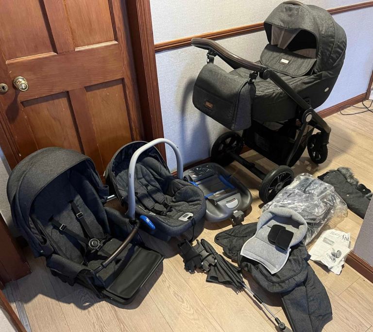 babystyle prestige active chassis travel system