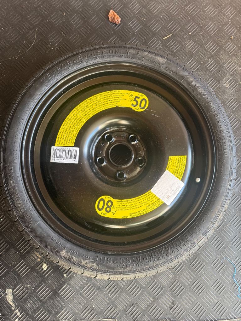 VW Golf / SEAT Leon / Arona Space Saver Spare Wheel 5G0 601 011 – Unused